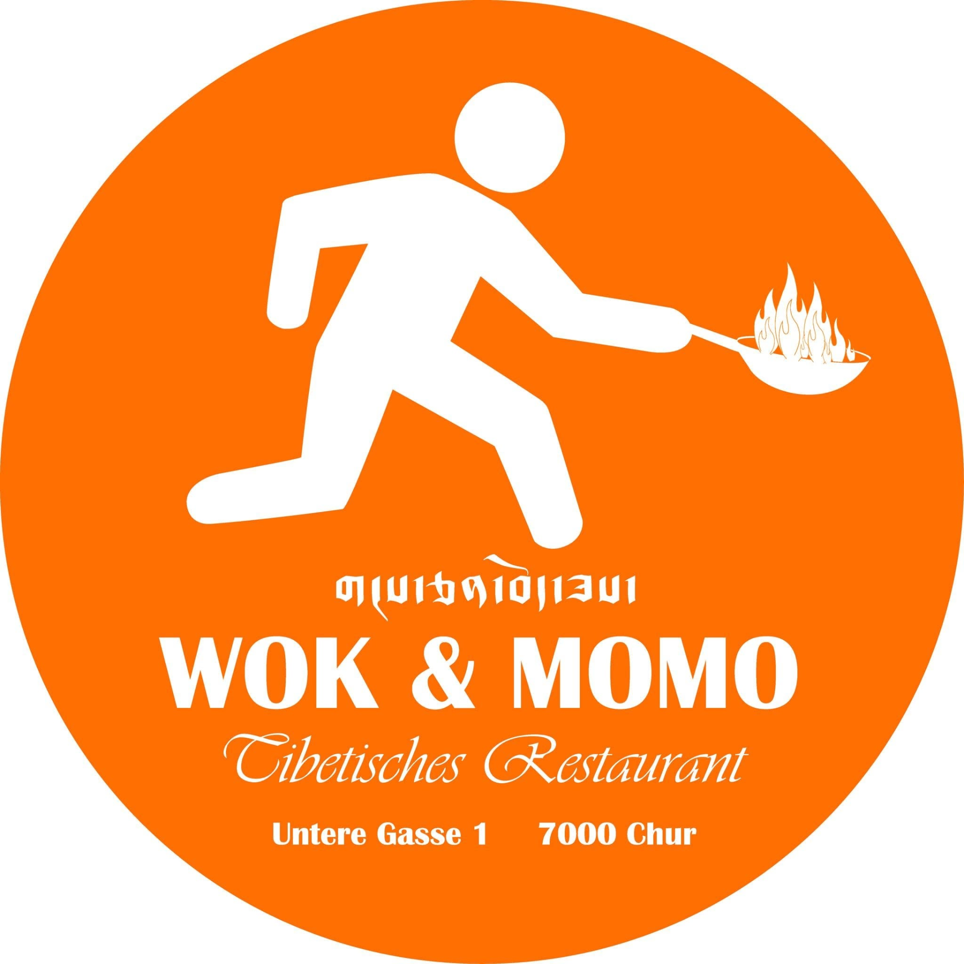 Wok & Momo Logo